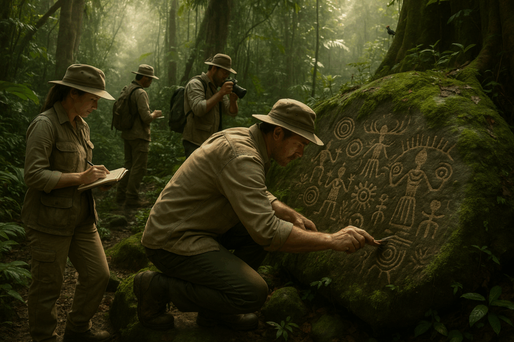 Decoding Ancient Ritual Pictograms Tradunx