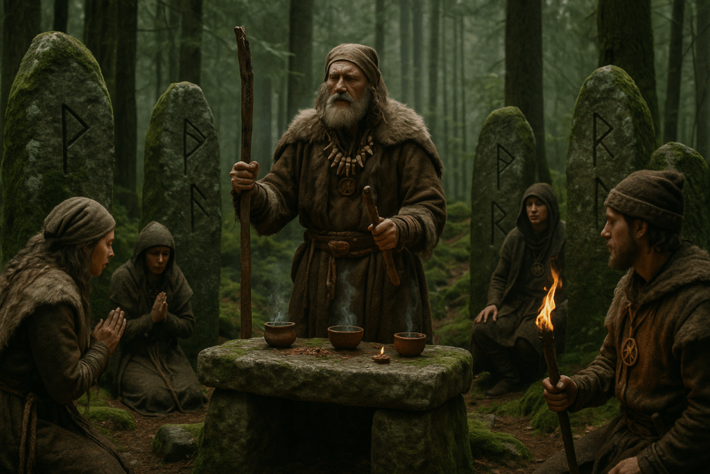 Ancient Runes Norse Ritual Power Tradunx